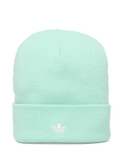 Adidas Originals Adicolor Logo Beanie In Green