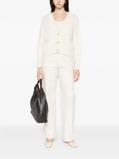 Gotha V-neck Cardigan In Pink