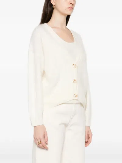 Gotha V-neck Cardigan In Pink