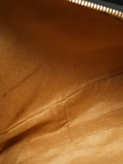 Pre-owned Jimmy Choo Carolina Leather Clutch Bag In Black