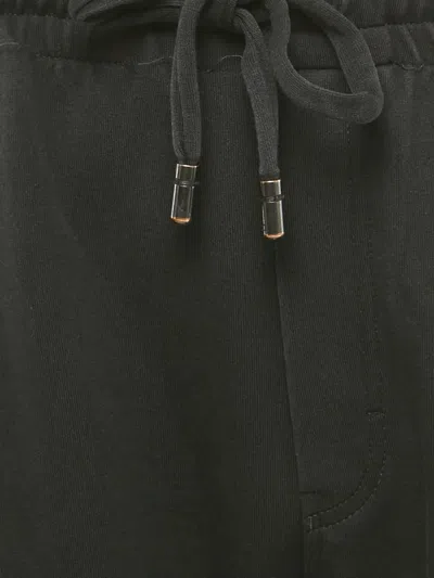Pre-owned Dolce & Gabbana Drawstring-fastening Track Pants In Black