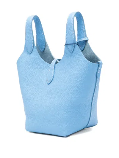 Polo Ralph Lauren Small Polo Play Leather Cross Body Bag In Blue