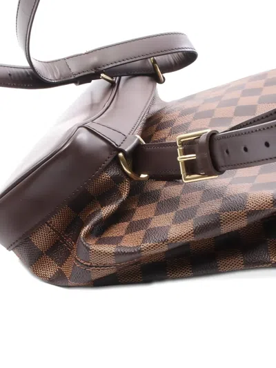 Pre-owned Louis Vuitton 2004 Soho Backpack In Brown