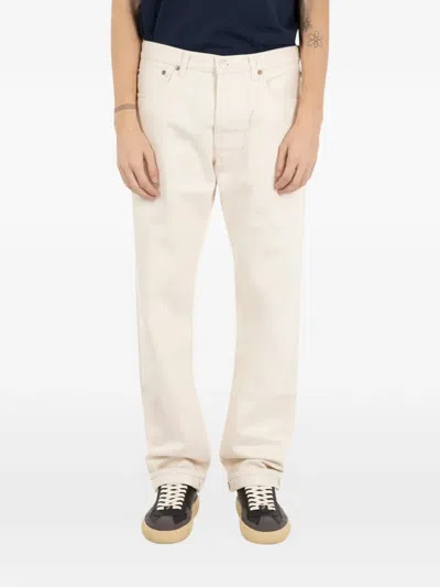 Fortela John Five-pockets Denim In White