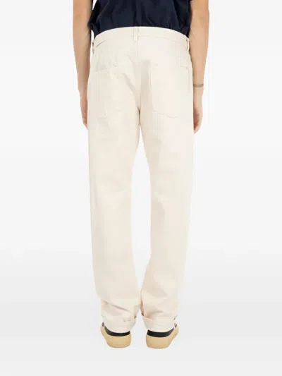 Fortela John Five-pockets Denim In White