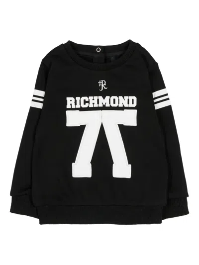 John Richmond Junior Logo Graphic Sweatshirt In Black