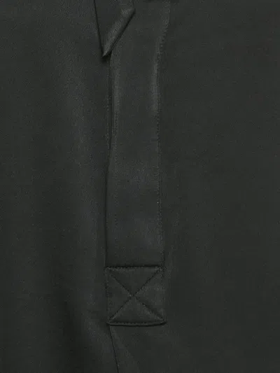 Pre-owned Polo Ralph Lauren Tie Black Mini Dress