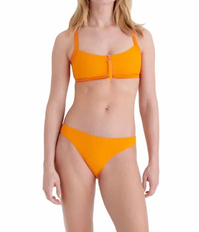 Eres Fame Bralette Bikini Top In Kumquat In Multi