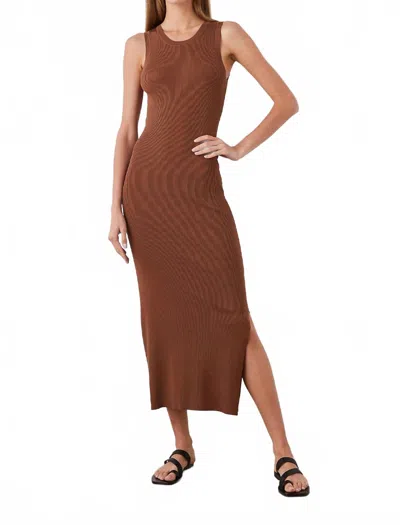 Rails Syd Midi Dress In Toffee In Brown