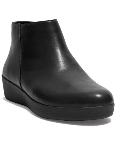 Fitflop Sumi Leather Bootie In Black