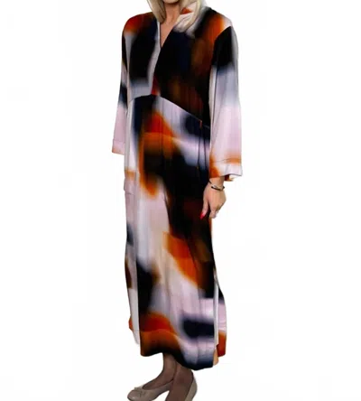 Bitte Kai Rand Women's Harukaze V-neck Ombre Dress In Multicolor In Multi