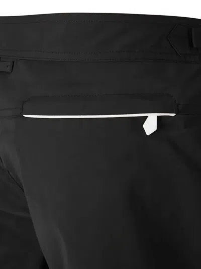 Tom Ford Black Swimsuit With Buckle On The Front In Tech Fabric Man