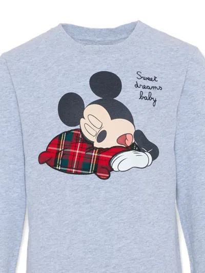 Mc2 Saint Barth Multicolor Pajamas For Boy With Mickey Mouse In Multi