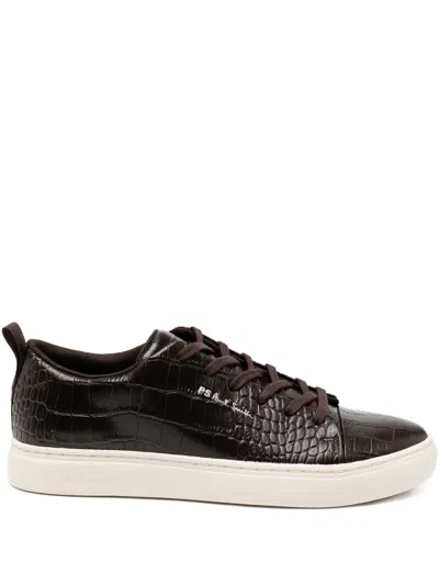 Ps By Paul Smith Lee Low-top Trainers In Black
