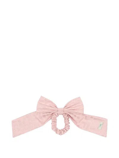 Fendi Bow Hair Accessory In Pink