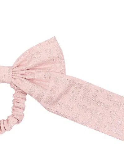 Fendi Bow Hair Accessory In Pink