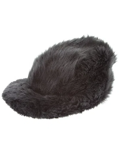 Junya Watanabe Faux Fur Hat In Gray