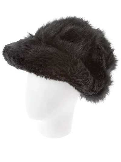 Junya Watanabe Faux Fur Hat In Gray