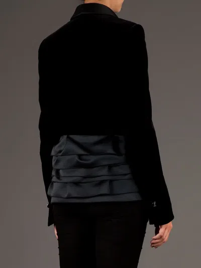 Giles Fitted Jacket In Black