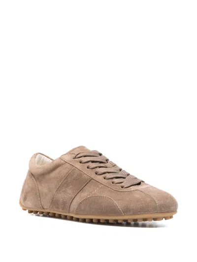 Tod's Women Brown Suede Sneakers, 3.5 Luxury Sneakers For Women Darveys
