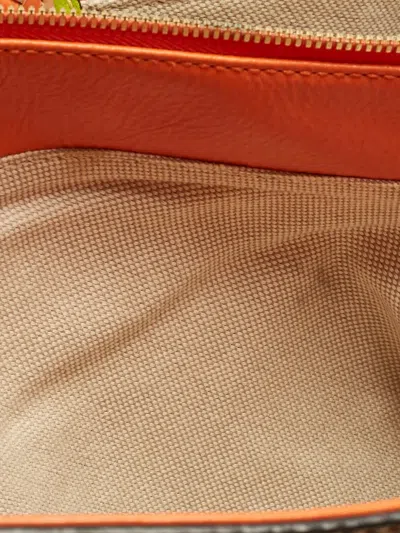 Pre-owned Mcm Canvas Tote Bag In Neutral