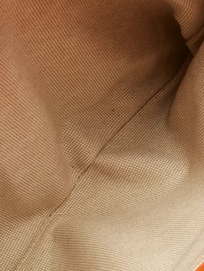 Pre-owned Mcm Canvas Tote Bag In Neutral