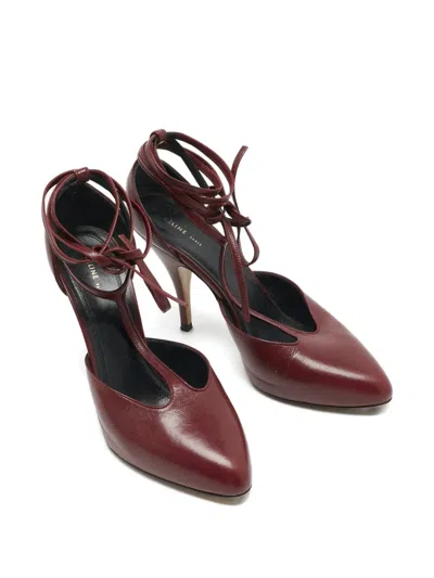 Pre-owned Celine Night Out Pumps In Red