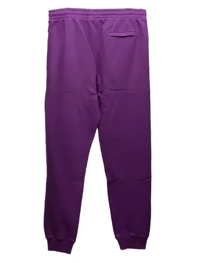 Off-white Logo Trousers In Purple