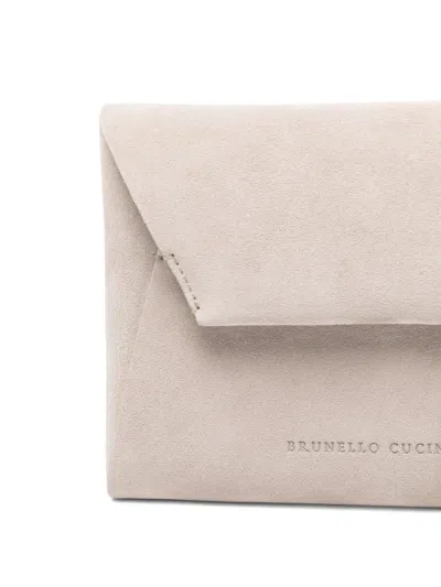 Brunello Cucinelli Chain-strap Mini Bag In Neutral