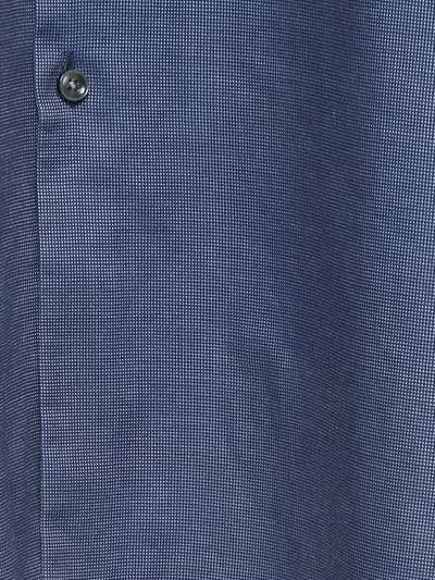 Pre-owned Hugo Boss Jason Cotton Shirt In Blue