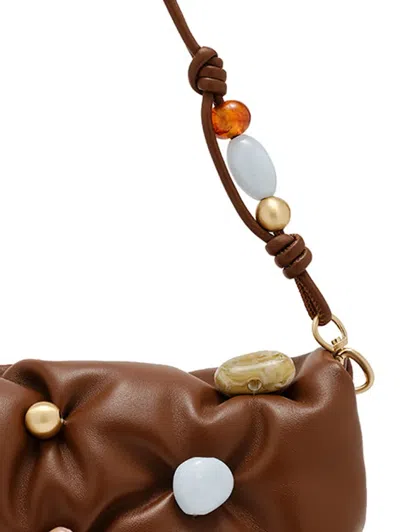 Cult Gaia Amalia Beaded Shoulder Bag In Multi