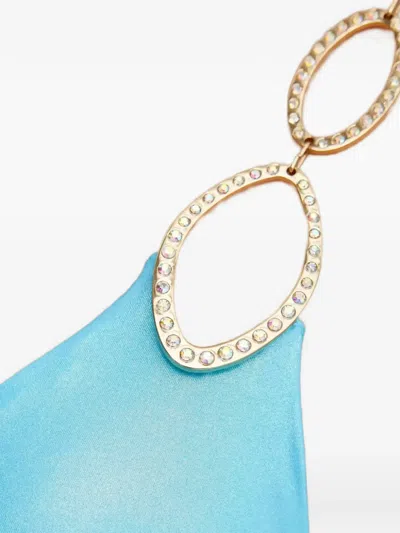 Beach Bunny Kinsley Bikini Top In Blue