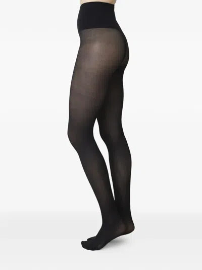 Swedish Stockings Lois Rip Resistant Tights In Black