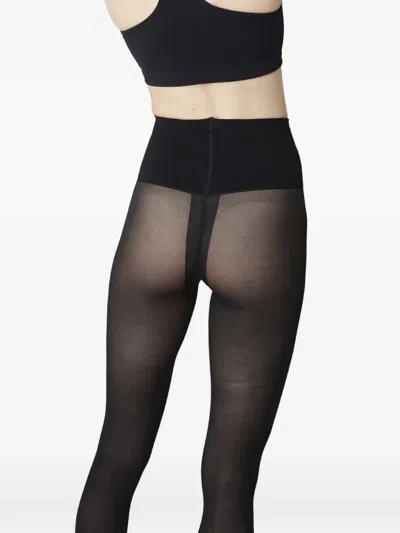 Swedish Stockings Lois Rip Resistant Tights In Black