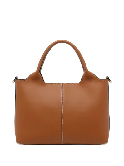 Tod's Removable-strap Tote Bag In Brown