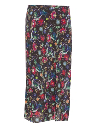 Zadig & Voltaire Jayla Midi Skirt In Black