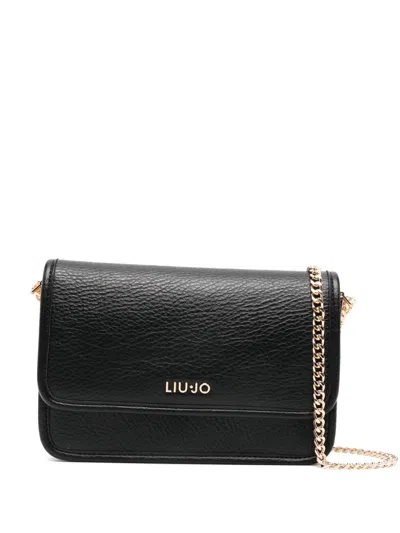 Liu •jo Chain-strap Cross-body Bag In Black