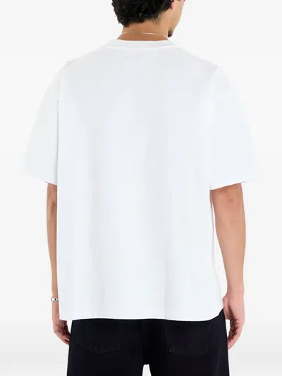 Pleasures Relief Heavyweight Graphic T-shirt In White