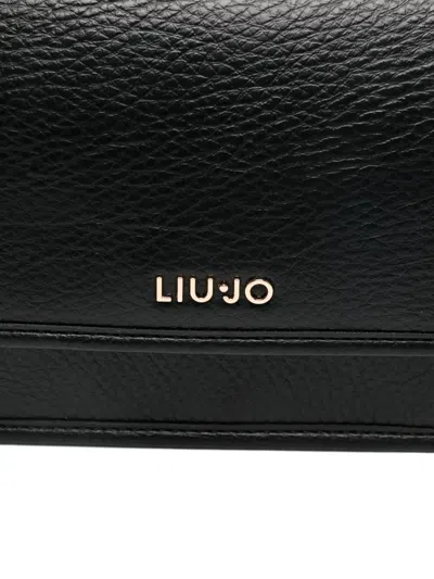 Liu •jo Chain-strap Cross-body Bag In Black