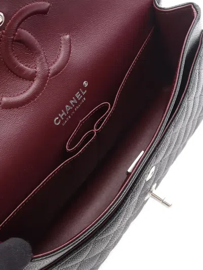 Pre-owned Chanel 2021 Matelassé Flap Shoulder Bag In Black