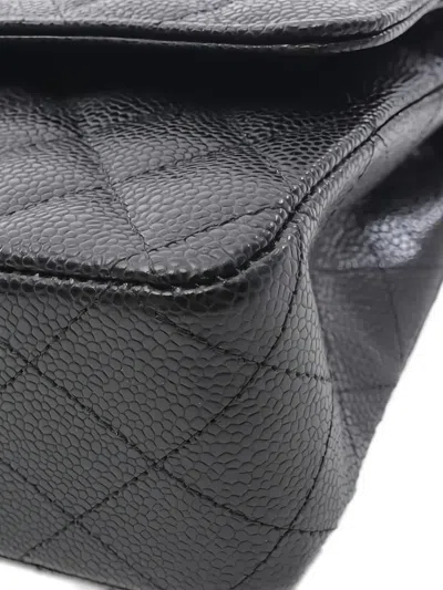 Pre-owned Chanel 2021 Matelassé Flap Shoulder Bag In Black