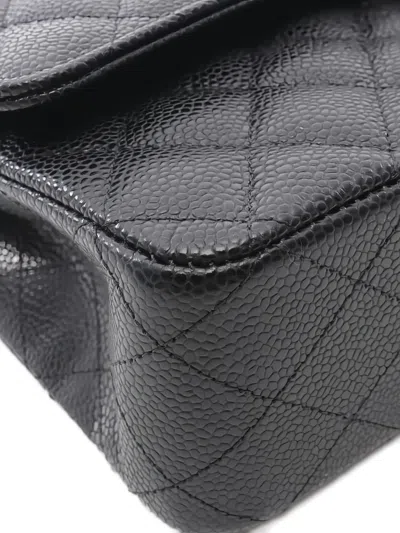 Pre-owned Chanel 2021 Matelassé Flap Shoulder Bag In Black