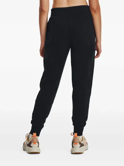 Under Armour Rival Drawstring-waist Track Pants In Black
