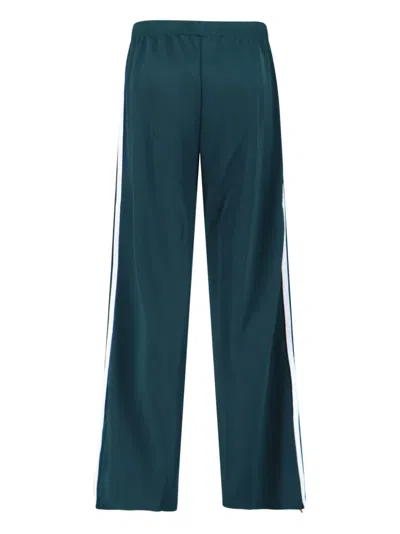 Adidas Originals Logo-detail Trousers In Green