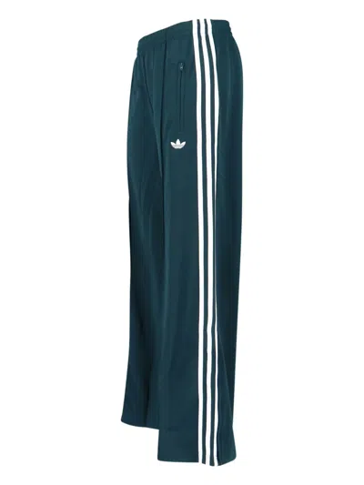 Adidas Originals Logo-detail Trousers In Green