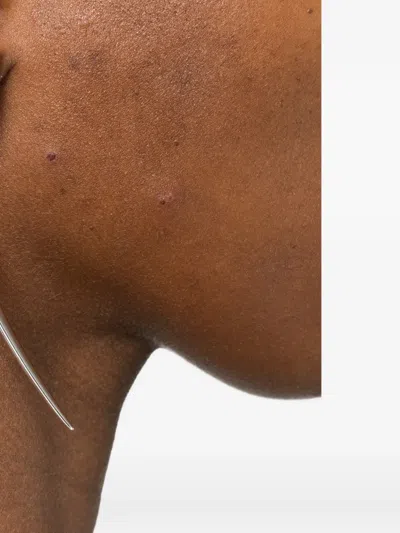 Shaun Leane Sabre Statement Crossover Single Earring In Metallic