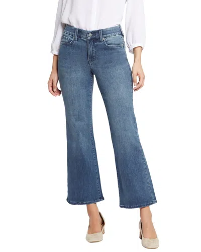 Nydj Petites Waist Match Relaxed Playlist Flare Jean In Blue