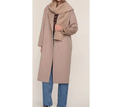 Heartloom Mate Full Length Coat In Beige In Neutral