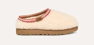 Ugg Women's Tasman Maxi Curly Slipper In Natural In White