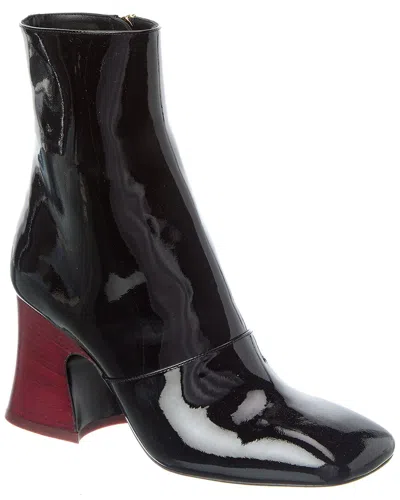 Chloé Patent Bootie In Black